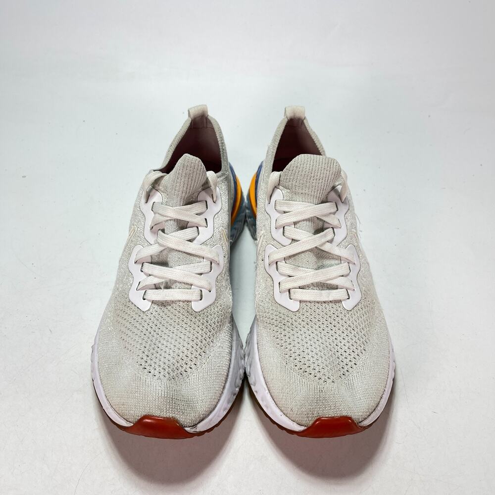 Nike Epic React Flyknit 2 Gray Blue Running Shoes BQ8927-104 Women's Size 10 - Picture 3 of 10